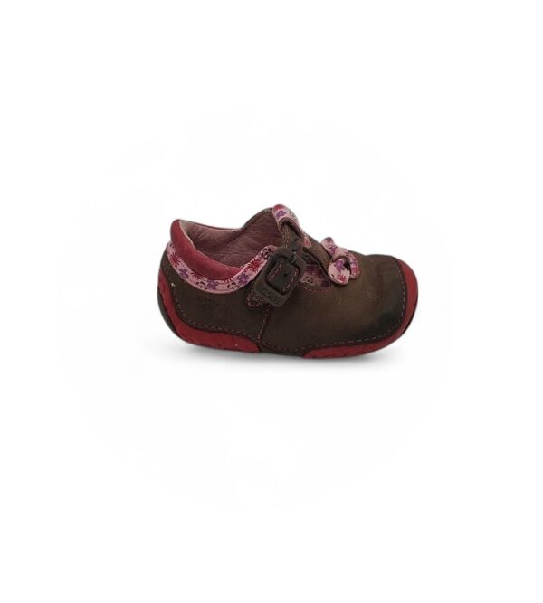 Sandale copii Clarks 21 piele , maro - imagine 1