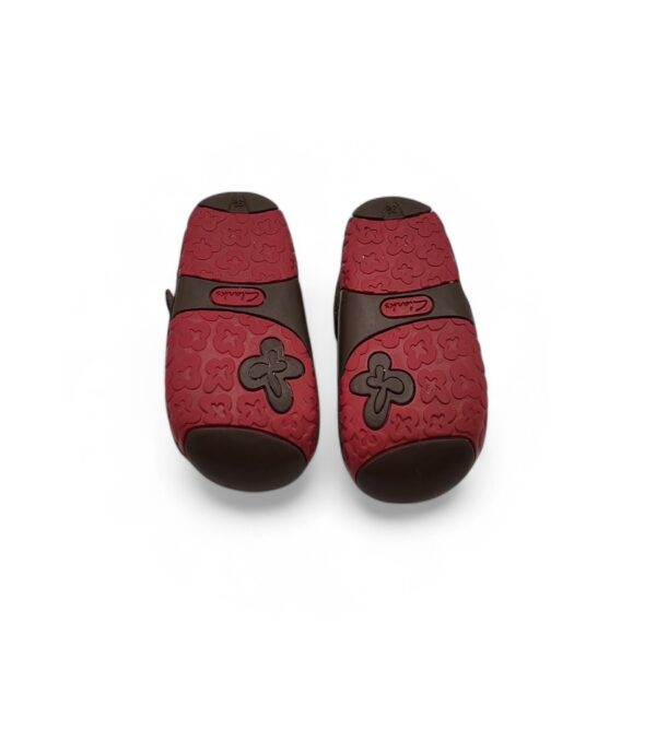 Sandale copii Clarks 21 piele , maro - imagine 5