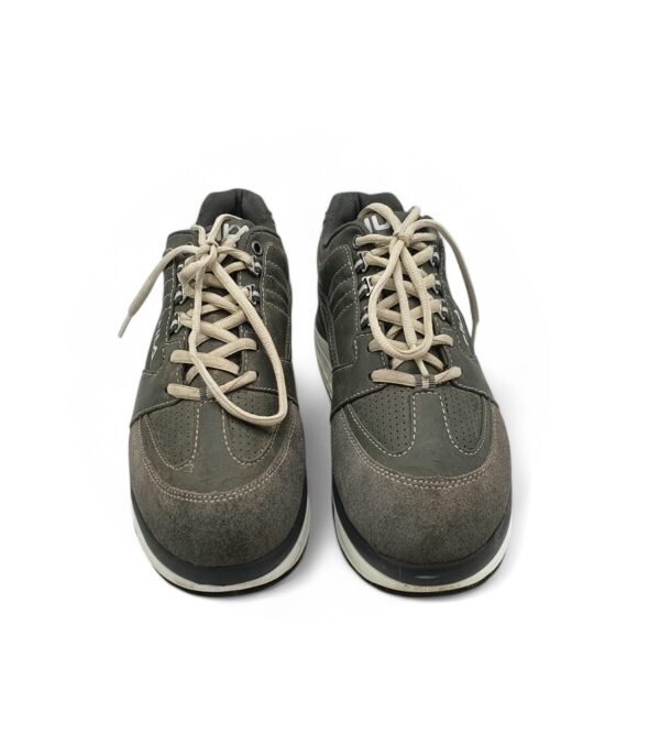 Adidasi unisex Fila 41 imitatie de piele , gri - imagine 3