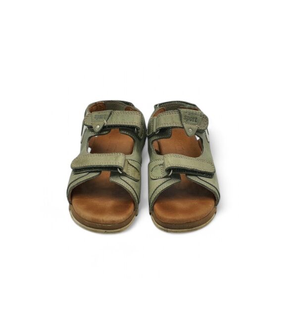 Sandale copii Bisgaard 34 piele , gri - imagine 3