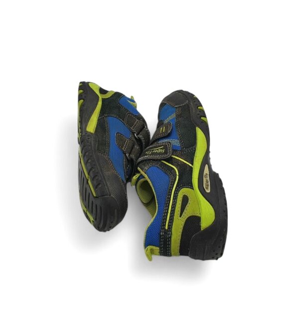 Adidasi copii Superfit 33 material textil , piele intoarsa , albastru negru - imagine 4