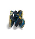 Sandale copii Superfit 34 imitatie de piele , albastru - imagine 4