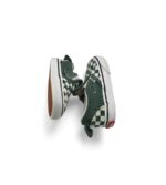 Tenisi copii Vans  20 material textil , alb verde - imagine 4