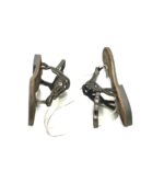 Sandale dama Tamaris 37 piele , negru - imagine 4