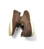Tenisi barbati Jack & Jones 42 imitatie de piele  , maro - imagine 4
