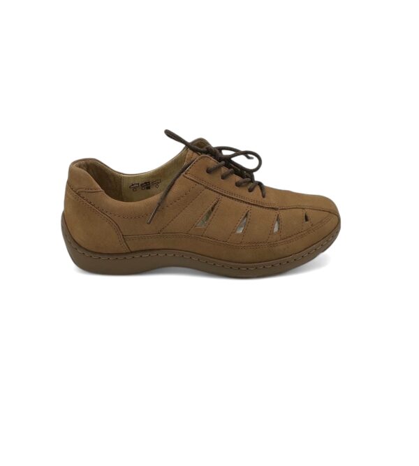 Sandale Unisex Waldlaufer 40 piele , maro - imagine 1