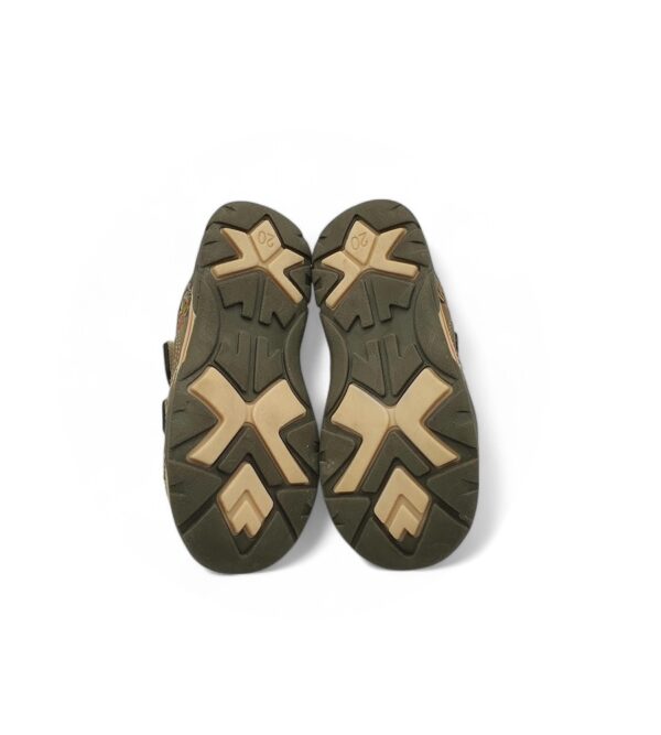 Adidasi copii Bobbi 20 material textil , imitatie de piele , gri - imagine 5