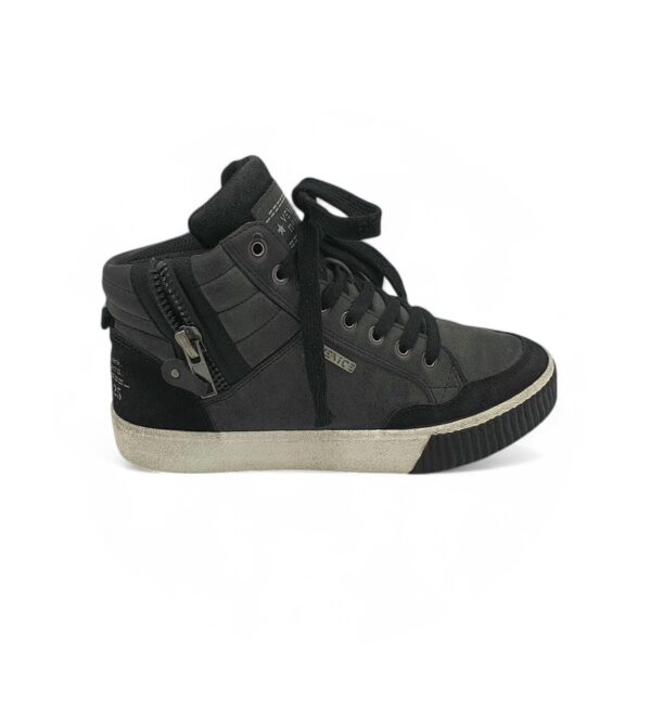 Adidasi copii Venice 40 imitatie de piele , material textil , gri - imagine 1