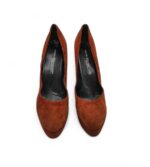Pantofi dama Kennel & Schmenger 41 piele intoarsa , maro - imagine 3