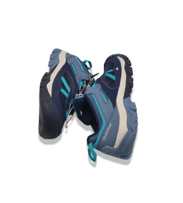 Adidasi dama Quechua 37 material textil , imitatie de piele , albastru - imagine 4