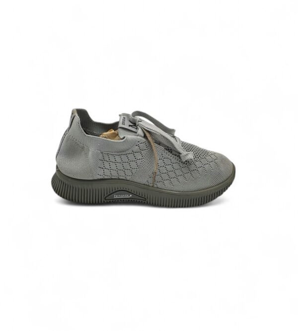 Adidasi dama 41 material textil , gri - imagine 1