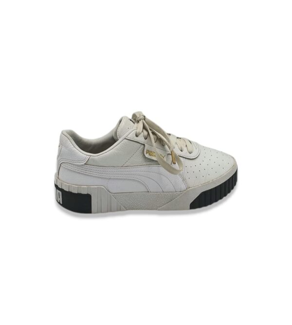 Adidasi dama Puma, 41, piele, imitatie de piele, alb - imagine 1