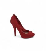 Sandale dama Zara 36 material textil , rosu