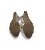 Sandale dama 5th Avenue 39 piele , gri - imagine 4