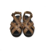 Sandale dama Golf 41 piele , maro - imagine 3