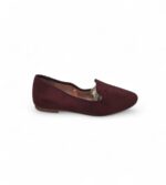 Mocasini dama H&M 38 material textil visiniu