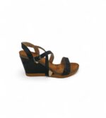 Sandale dama 36 imitatie de piele negru