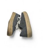 Espadrile dama Young Spirit 40 material textil gri - imagine 4