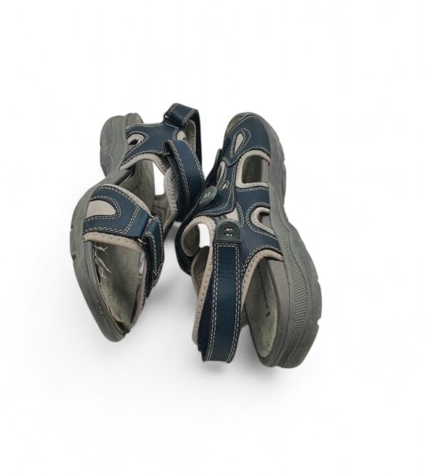 Sandale barbati Landrover 40 piele albastru - imagine 4