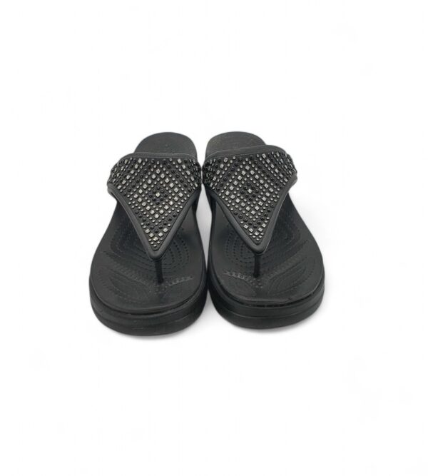 Saboti dama Crocs 40  alte materiale , negru - imagine 3