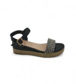 Sandale dama Graceland 39 imitatie de piele , negru
