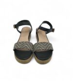 Sandale dama Graceland 39 imitatie de piele , negru - imagine 3