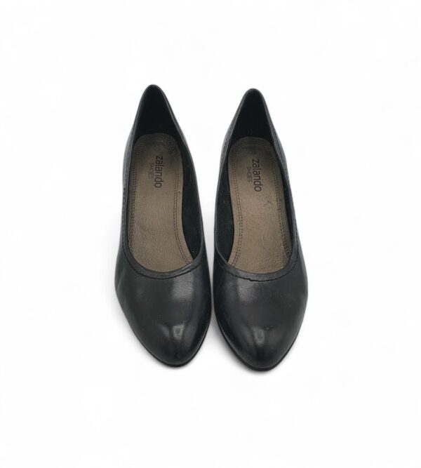 Pantofi dama Zalando 39 imitatie de piele , negru - imagine 3
