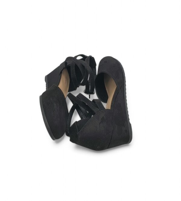 Sandale dama Graceland 36 material textil  negru - imagine 4