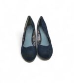 Pantofi dama Marco Tozzi 41 material textil bleumarin - imagine 3