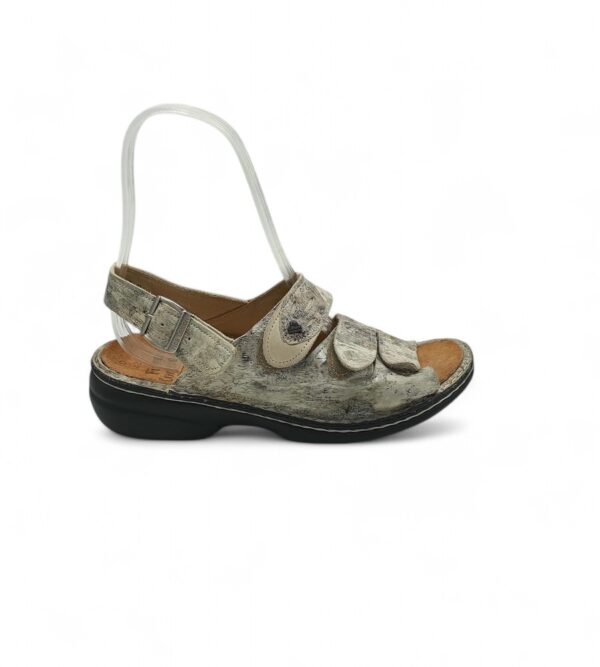 Sandale dama Finn Comfort 42 piele  gri - imagine 1
