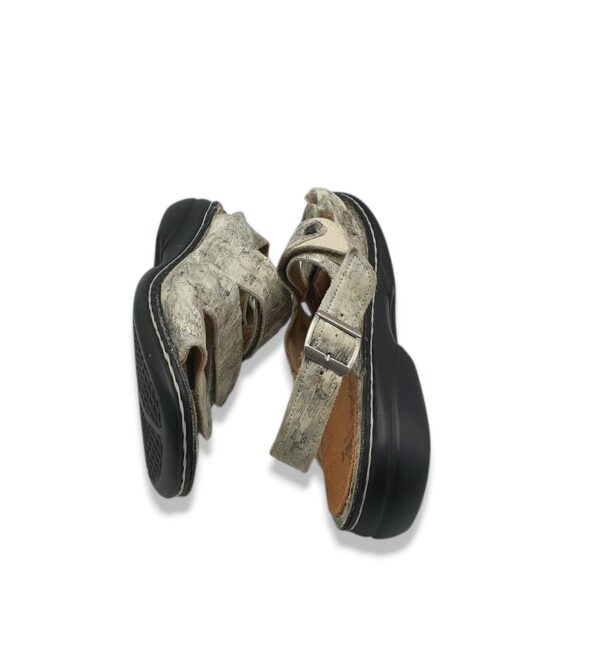 Sandale dama Finn Comfort 42 piele  gri - imagine 4