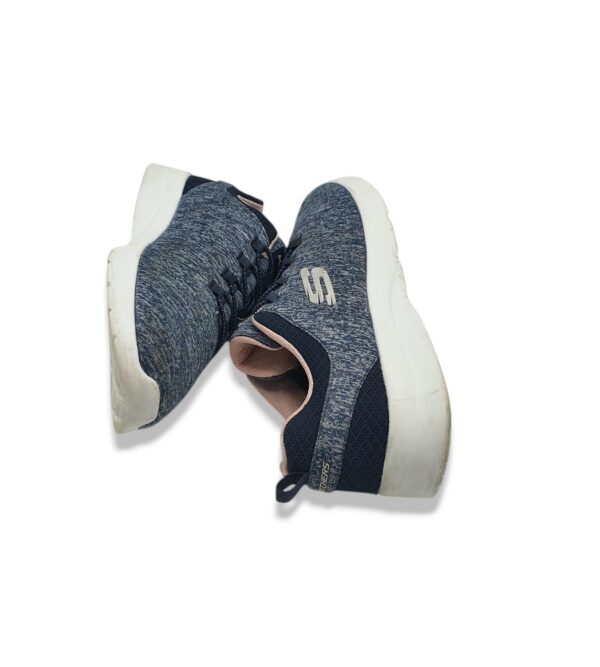 Adidasi dama Skechers 41 material textil , albastru - imagine 4