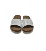 Saboti dama Jumex 38 material textil gri - imagine 3