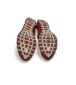 Espadrile dama Pottine 39 piele imitatie de piele, rosu - imagine 5