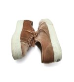Adidasi dama Superga 39 material textil, crem - imagine 4