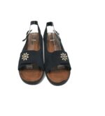 Sandale dama Pavers, 38, piele, negru - imagine 3