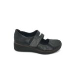 Pantofi dama Easy Street, 37, imitatie de piele, negru