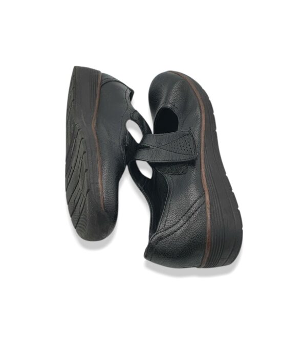 Pantofi dama Easy Street, 37, imitatie de piele, negru - imagine 4