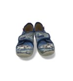 Incaltaminte copii de interior Elefanten, 26, material textil, albastru - imagine 3