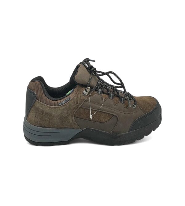 Adidasi barbati Crivit, 45, material textil , imitatie de piele, maro, Gore tex - imagine 1