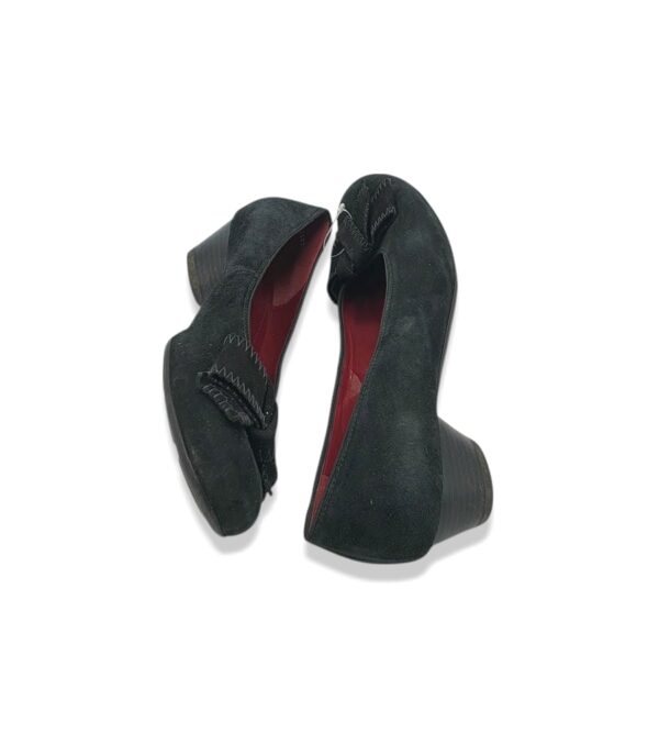 Pantofi dama Ara, 37, piele intoarsa,  negru - imagine 4