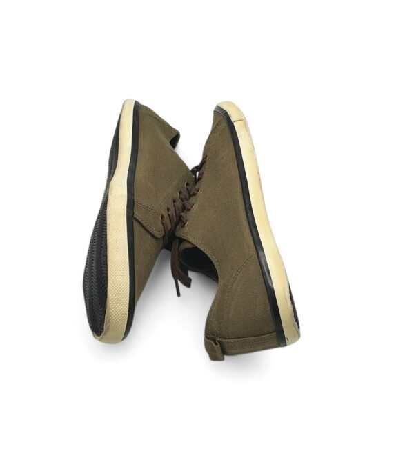 Tenisi barbati H&M, 41, material textil, kaki - imagine 4