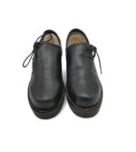 Pantofi barbati, 44 , piele, negru - imagine 3