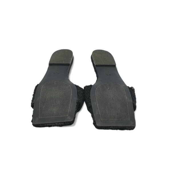 Saboti dama, Zara 40, material textil , negru - imagine 5