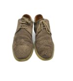 Pantofi barbati Amore, 45, piele intoarsa , maro - imagine 3