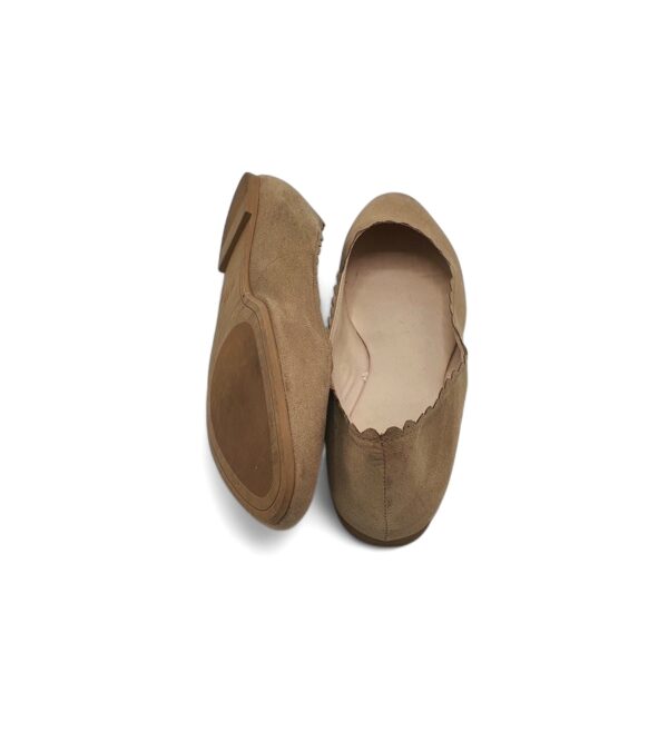 Balerini dama H&M, 40, material textil, maro - imagine 4