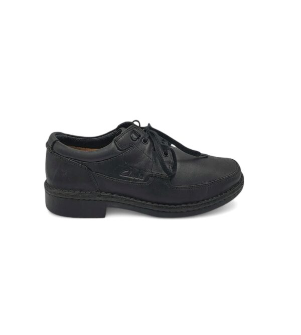 Pantofi barbati Clarks, 41 piele, negru - imagine 1