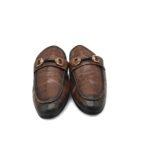 Saboti barbati, 46, piele, maro - imagine 3