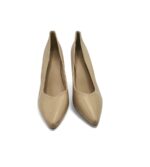 Pantofi dama Clab, 41, piele, crem - imagine 3