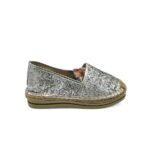 Espadrile dama Mia Ejo 37 material textil , argintiu